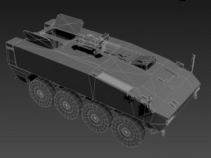 mowag piranha v 3D 모델