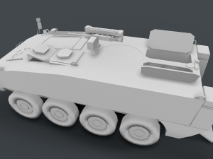 mowag piranha v 3D 모델