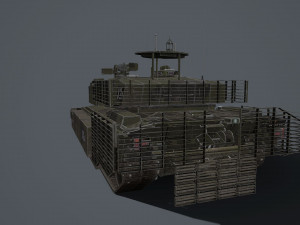 challenger 2 and challenger 2 tes 3Dモデル