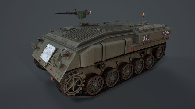 fv 432 apc 3Dモデル .c4d .max .obj .3ds .fbx .stl .blend 