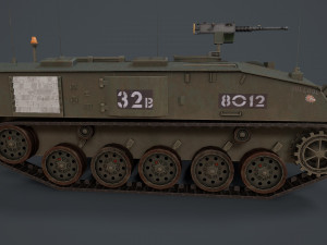 fv 432 apc 3Dモデル