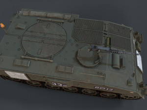 fv 432 apc 3Dモデル