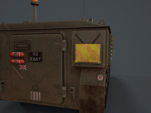 fv 432 apc 3Dモデル