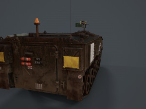 fv 432 apc 3Dモデル