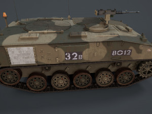 fv 432 apc 3Dモデル