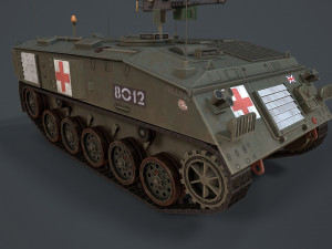 fv 432 apc 3Dモデル