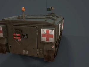 fv 432 apc 3D Model