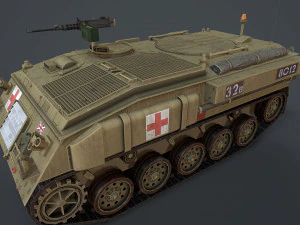 fv 432 apc 3D Model
