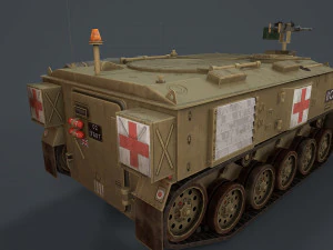 fv 432 apc 3D Model