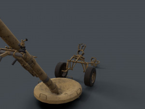 2s12 sani 120mm mortar Modelo 3D