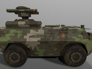 aft-9 missile Modelo 3D