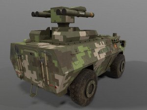aft-9 missile Modelo 3D