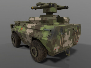 aft-9 missile Modelo 3D
