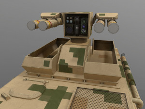 aft-9 missile Modelo 3D