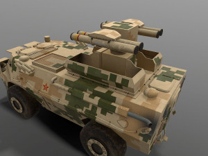 aft-9 missile Modelo 3D