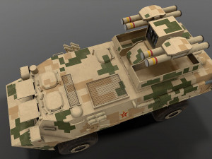 aft-9 missile Modelo 3D