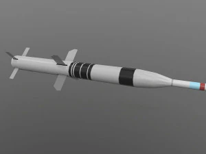 misil pop-9 Modelo 3D