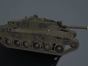 challenger 2 3D Model
