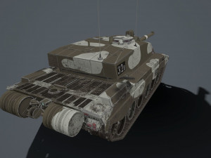 challenger 2 3D Model
