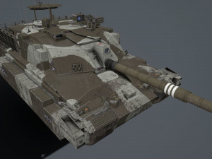 challenger 2 tes megatron Modello 3D