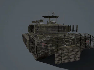 challenger 2 tes megatron 3D Model