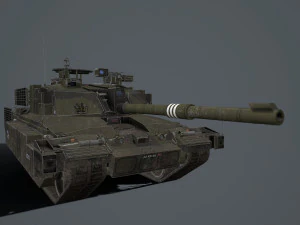 challenger 2 tes megatron 3D Model