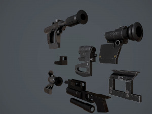pak russian accessories Modèle 3D