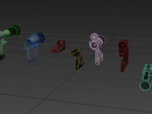 박 러시아 액세서리 3D 모델