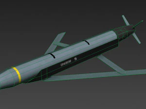 armament for f15e pack 3D Model