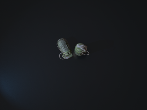 urg 86 hand grenade 3D Model