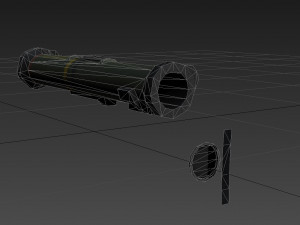spike sr launcher 3D Модель