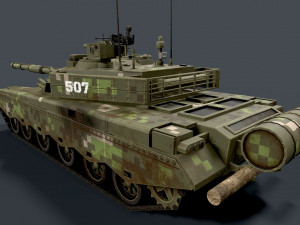 ztz - 99 phase ii 3D Модель