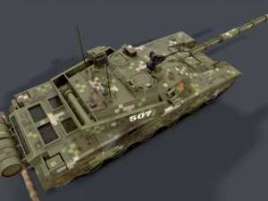 ztz - 99 phase ii 3D Модель