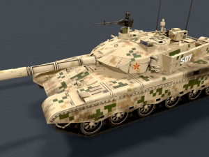 ztz - 99 phase ii 3D Модель