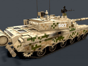 ztz - 99 phase ii 3D Модель
