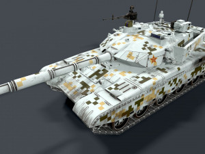 ztz - 99 phase ii 3D Модель