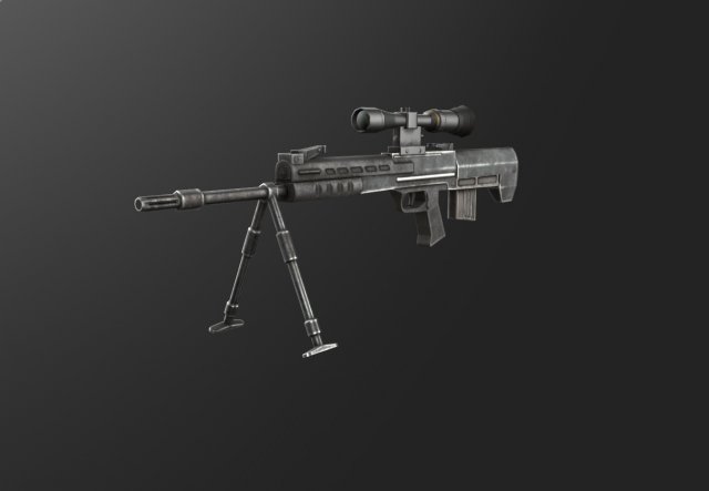 qbu-88 Modello 3D .c4d .max .obj .3ds .fbx .stl .blend 