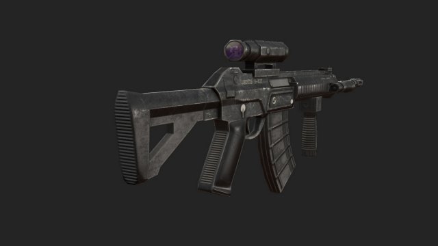 qbz 191 3D 模型 .c4d .max .obj .3ds .fbx .stl .blend 