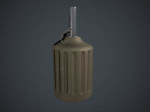 Rgz-89 hand grenade polish Model 3D