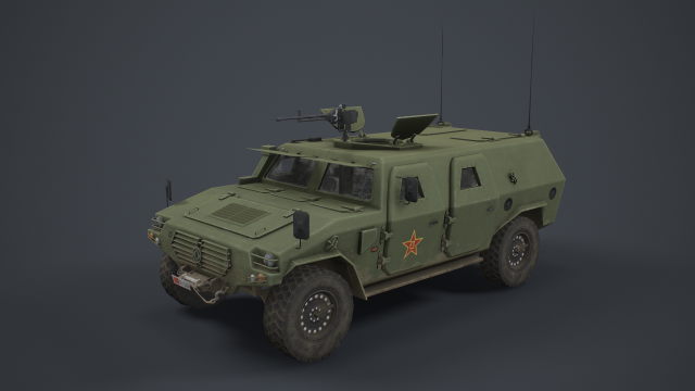 dongfeng csk131 mengshi Modelo 3D .c4d .max .obj .3ds .fbx .stl .blend 