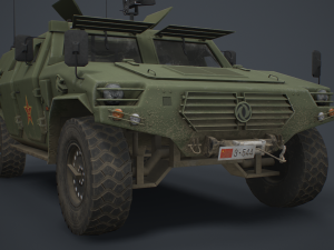 dongfeng csk131 mengshi Modelo 3D