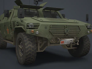 dongfeng csk131 mengshi 3D Model