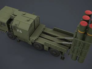 hq-16b anti air complex 3D Model