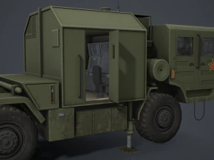 hq-16b anti air complex 3D Model