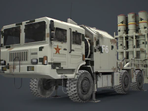 hq-16b anti air complex 3D Model