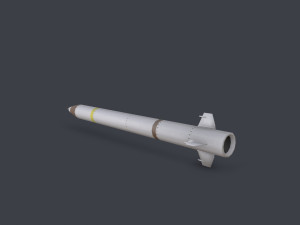 vt 1 crotale missile Modelo 3D