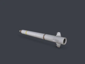 vt 1 crotale missile 3D Model