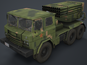 phl 81 china mrls type 81 3D Model