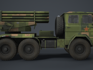 phl 81 china mrls type 81 Modèle 3D