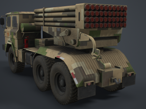 phl 81 china mrls type 81 Modèle 3D